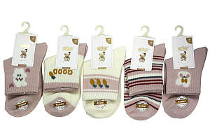 Шкарпетки дитячі бавовна 80%, 20% спандекс 1-4 рок., 5-8 рок, 9-12 рок. (10) 3110-12