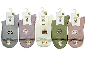 Шкарпетки дитячі бавовна 80%, 20% спандекс 1-4 рок., 5-8 рок, 9-12 рок. (10) 3110-7