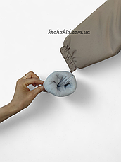 Зимовий непромокаючий дитячий термо комбінезон Lassie з топіками і рукавичками розмір 62 68 74 80 мембрана, фото 3