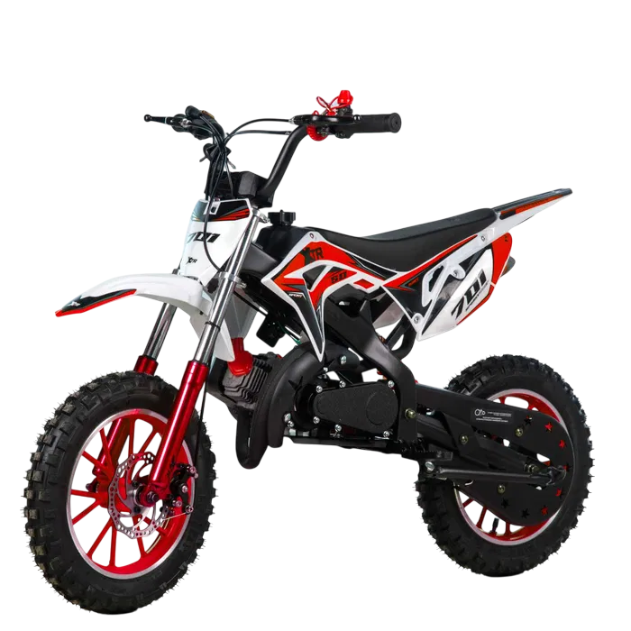XTR 701 50см3 E-Start  Red Бензиновий міні мотоцикл пітбайк, фото 1