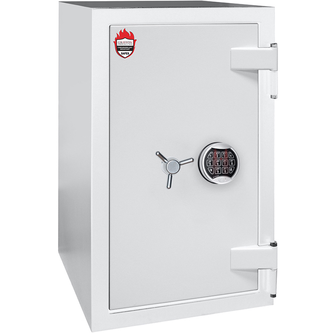 Вогнезламостійкий сейф GRIFFON F60CL I.84.ET WHITE, фото 1