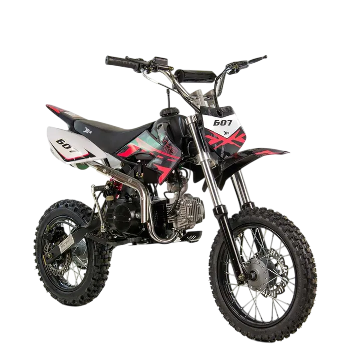 XTR 607M 125 см3 14/12 EStart Red Дитячий міні мотоцикл пітбайк, фото 1