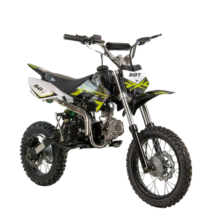 XTR 607M 125 см3 14/12 EStart Green Дитячий міні мотоцикл пітбайк, фото 1