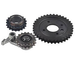 Зірки, натягувачі, заспокійники ланцюга ГРМ