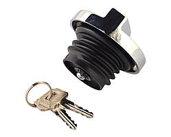 Кришка паливного бака ВАЗ 2108-099, 2113-15, 21213 Нива, з ключем, Хром