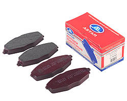 Колодка гальмівна передня Daewoo Lanos, Matiz, Sens 0.8, 1.0, 1.3, 1.5, Chery QQ 13" диск. (к-т 4 шт.)