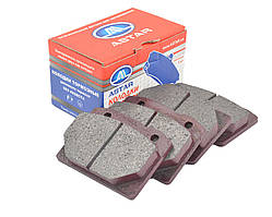 Колодка гальмівна передня ВАЗ 2101-07 (к-т 4 шт.)