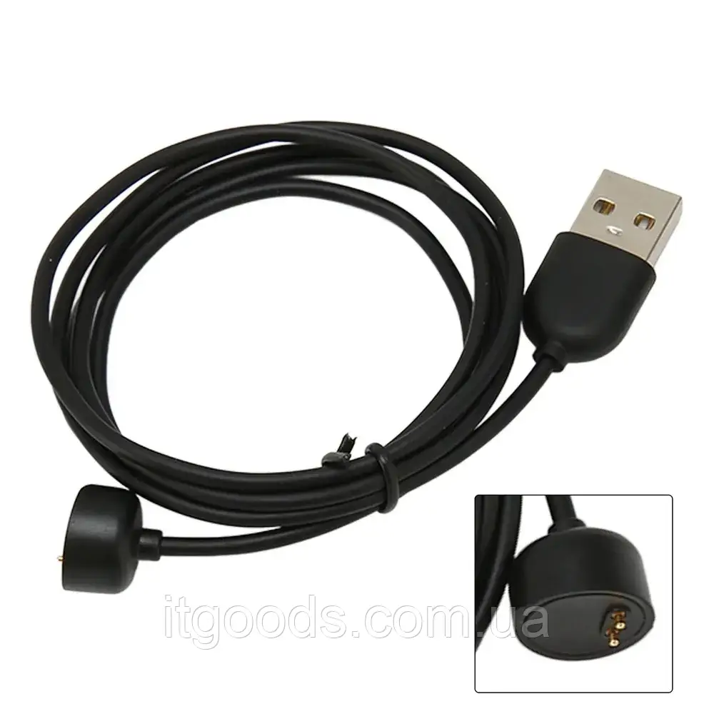 Зарядний пристрій / USB-кабель / кабель зарядки для розумного годинника Xiaomi Mi Band 5, 6, 7, 5NFC, 6NFC / Amazfit Band 5