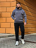 Стильний чоловічий теплий спортивний костюм новинка 2024, фото 5
