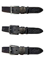 Ремені чоловічі "Джинсові" шкіра (45 мм) купити гуртом від складу 7 км Одеса