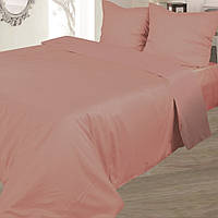 Комплект постільної білизни Сатин Ярослав Пильно рожевий