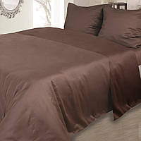 Комплект постільної білизни Сатин Ярослав Коричневий