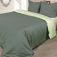 Комплект постільної білизни Сатин Ярослав Зелений