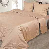 Комплект постільної білизни Сатин Ярослав Бежевий