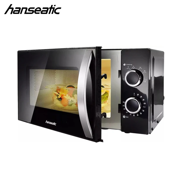 Мікрохвильова піч Hanseatic SMH207P3H-P Black, фото 1