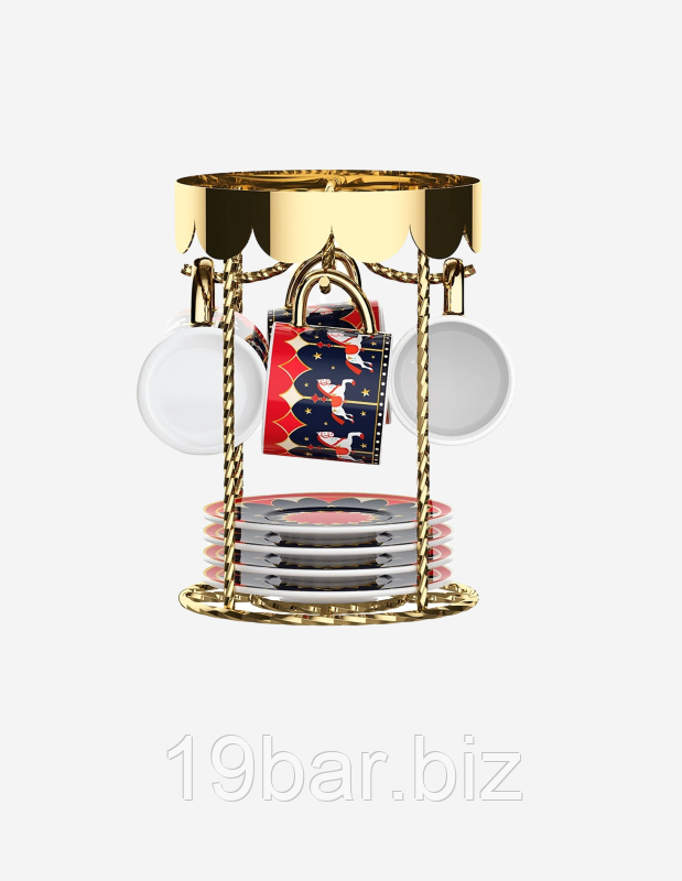 Набір чашок Bialetti Magico Ricordo Carousel Set NMAGIC003, фото 1