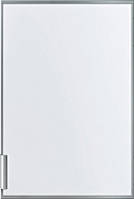 Декоративна дверна панель Neff білого кольору з алюмінієвою рамою та алюмінієвою ручкою, KF1213Z0