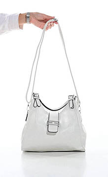 Сумка жіноча біла код 7-7081