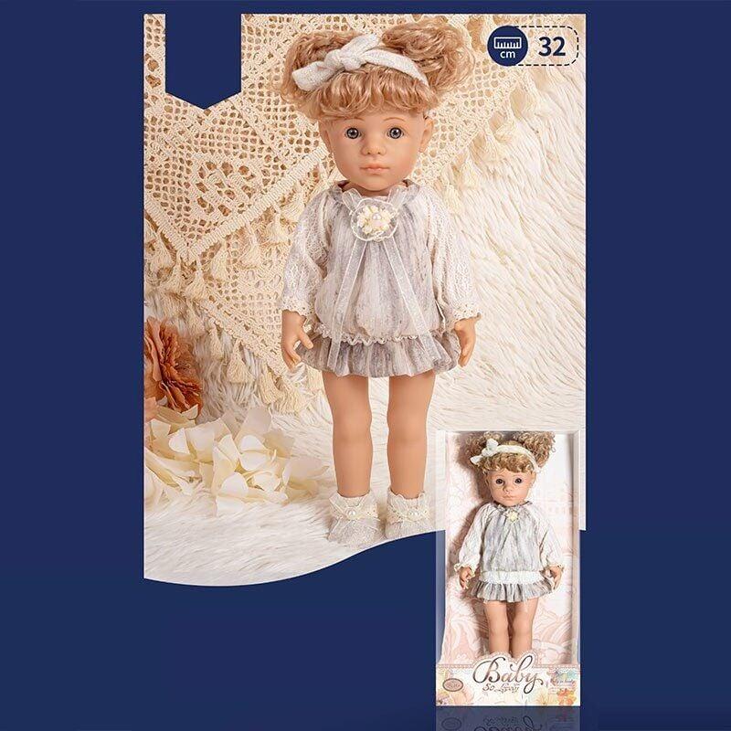 Лялька 8824-1 (36/2) висота 32 см, знімний одяг, прошите волосся, в коробці