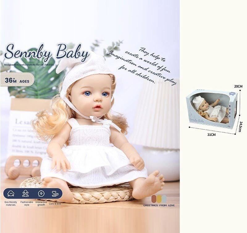 Лялька SNB 222 I (36) висота: 31 см, знімний одяг, рухливі кінцівки, в коробці