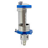 Світлодіодні LED міні лінзи H4 KELVIN 60W 12V 6000K 8000Lm лампи з лінзою, фото 5