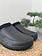 Калоші без задника жіночі теплі ева сабо утепленні з войлоком чорні з піни - фото 8 - id-p2767875242