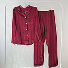 Жіночі шовкові піжами №М1911, фото 9