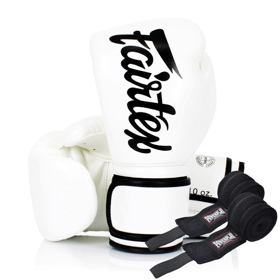 Боксерські рукавиці Fairtex BGV14 White 14 унцій