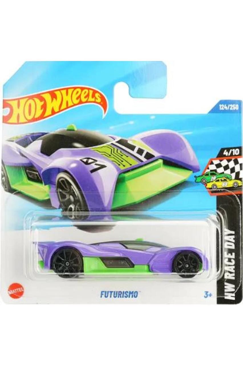 Машинка Хот Вілс 1:64 Futurismo колекція HW Race Day Hot Wheels Mattel HYX89