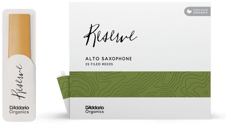 Палиця для альт саксофона D'Addario Organic Reserve — Alto Sax #3.0 (1 шт.), фото 1