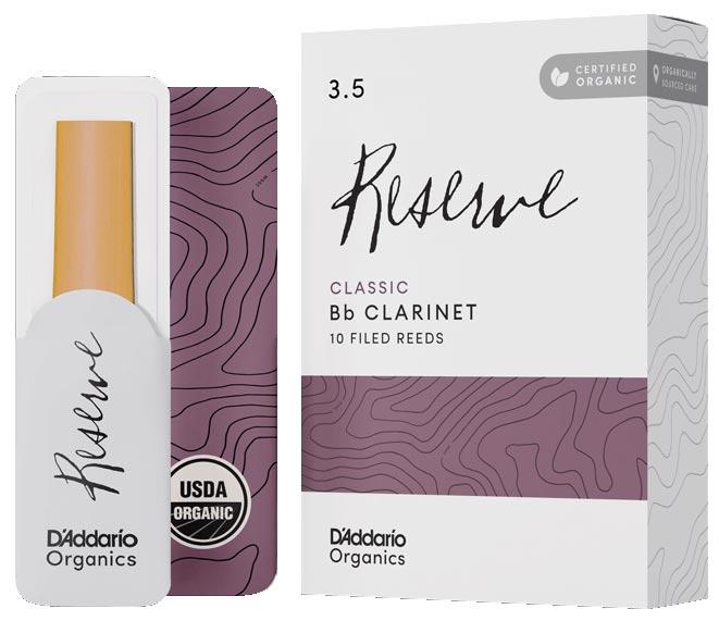 Палиця для кларенета D'Addario Organic Reserve Classic Bb Clarinet #3.5 (1 шт.), фото 1