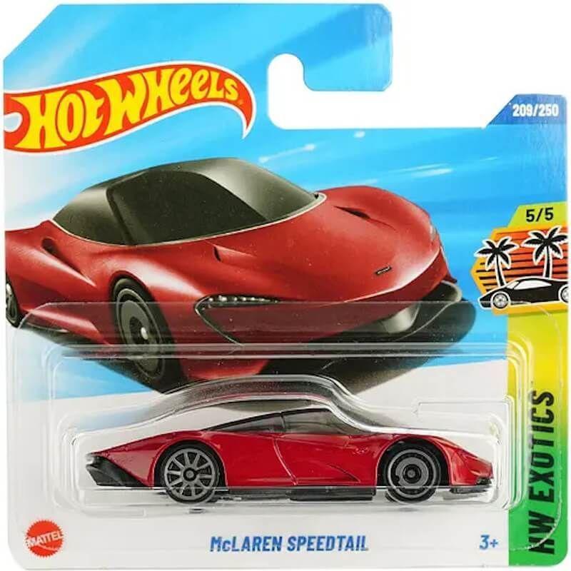 Машинка Хот Вілс 1:64 McLaren Speedtail колекція HW Exotics Hot Wheels Mattel JBB28, фото 1
