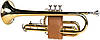 Чохол для клапанів труби Levy's LVG1-VGNTANR Leather Valve Guard Trumpet (Vegan Tan), фото 3