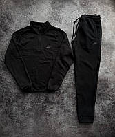 Чоловічий костюм Nike на флісі Чорний костюм Nike