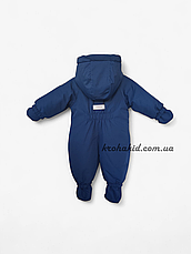 Зимовий непромокаючий дитячий термо комбінезон Lassie з топіками і рукавичками розмір 62 68 74 80 мембрана, фото 2