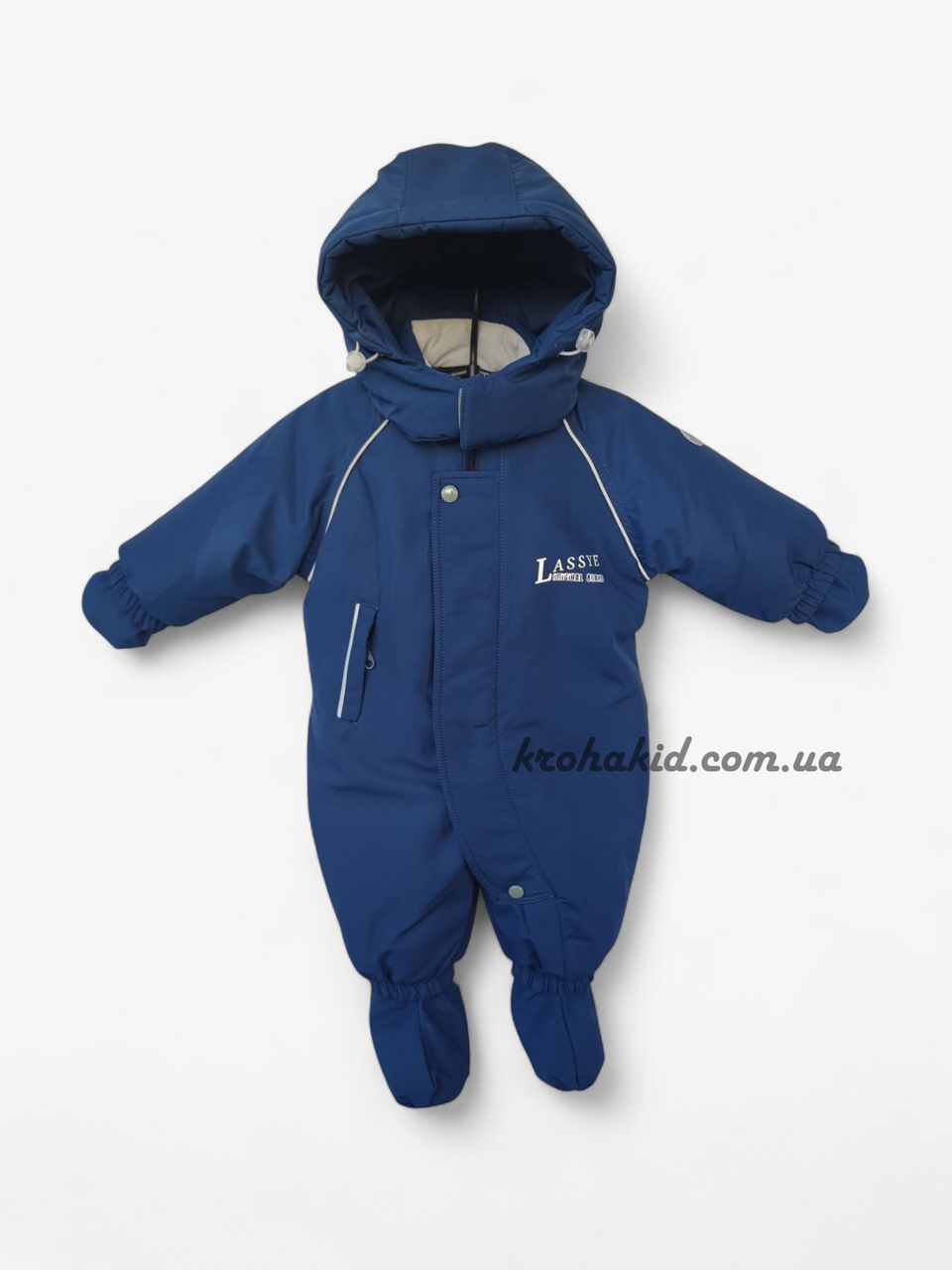 Зимовий непромокаючий дитячий термо комбінезон Lassie з топіками і рукавичками розмір 62 68 74 80 мембрана