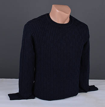 Чоловічий джемпер темно-синій | Чоловічий светр Туреччина 9355