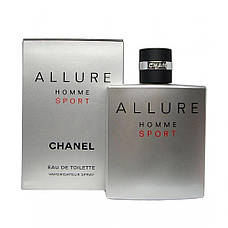 Туалетна вода чоловіча Chanel Allure Homme Sport Духи чоловічі 100мл, фото 4