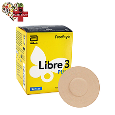 Сенсор FreeStyle Libre 3 Plus (Фристайл Лібре 3 Плюс) 1 уп. і 1 тейп у комплекті