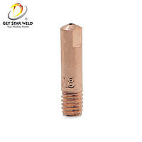 Токоснімний наконечник для зварювальних напівавтоматів ф0,8/М6/25