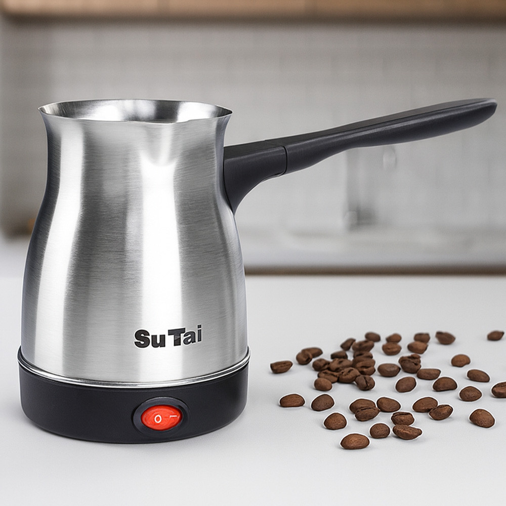 Електрична турка для кави на 800мл, 800Вт, ST-005 / Електрокавоварка / Електротурка / Турка для кави, фото 1