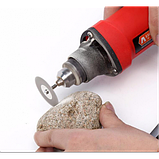 Алмазні відрізні диски Ø 35 мм для гравера, дриля 10 шт + 2 тримачі, фото 8