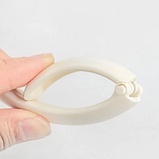 Підвісний гачок тримач — органайзер 11 x 8.5 см для сумки, рюкзака, навушників пластиковий на стіл у шафу, фото 7