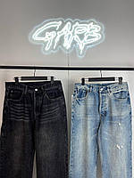 Прямі Джинси Acne Studios Джинси На Осінь Чорні Чоловічі Штани Baggy Oversize Стильні Модні Трендові