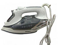 Утюг Operatec OP-1004 утюг с отпариванием для глажки одежды Белый/Серый 2200 Вт bam