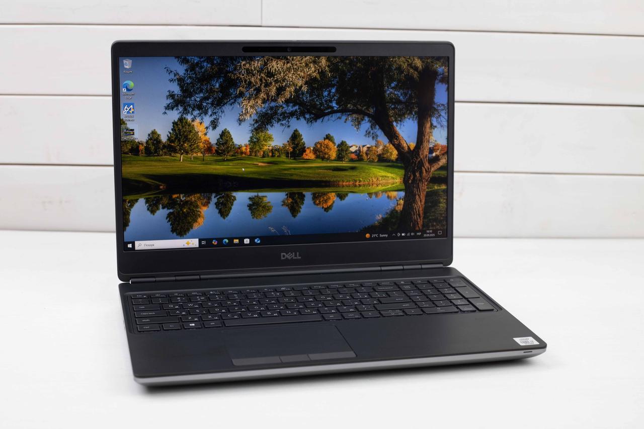 Dell Precision 7550 i7-10850H 32RAM 512SSD RTX3000 FHD IPS Touch 15,6"