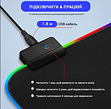 Килимок для миші JOMAA 800х300мм з RGB-підсвічуванням, фото 6