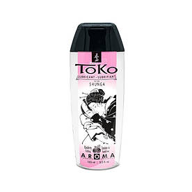 Лубрикант на водній основі Shunga Toko AROMA — Raspberry (165 мл), не містить цукру