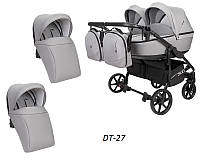 Детская коляска 2 в 1 Angelina Tvigo -Duo 27 серый