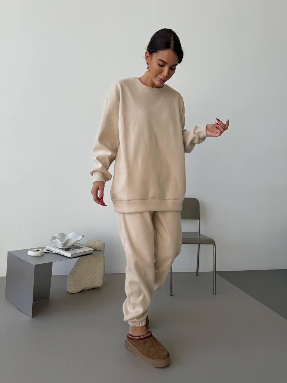 Жіночий теплий ангоровий костюм, фото 1